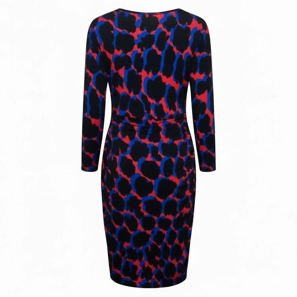 Metaphor animal print dress with ruched front Size XL - Picture 3 of 7